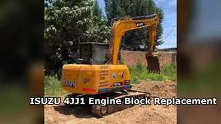 ISUZU 4JJ1 ইঞ্জিন সিলিন্ডার ব্লক টেকসই প্রতিস্থাপন যন্ত্রাংশ