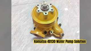 Komatsu 4D130 ওয়াটার পাম্প 6114 61 1101 ইঞ্জিন খুচরা যন্ত্রাংশ