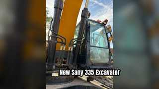 স্টকে নতুন Sany 335 এক্সকাভেটর