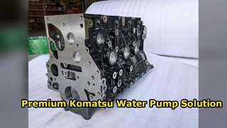 Komatsu 4D130 ওয়াটার পাম্প 6114 61 1101 উচ্চ মানের যন্ত্রাংশ