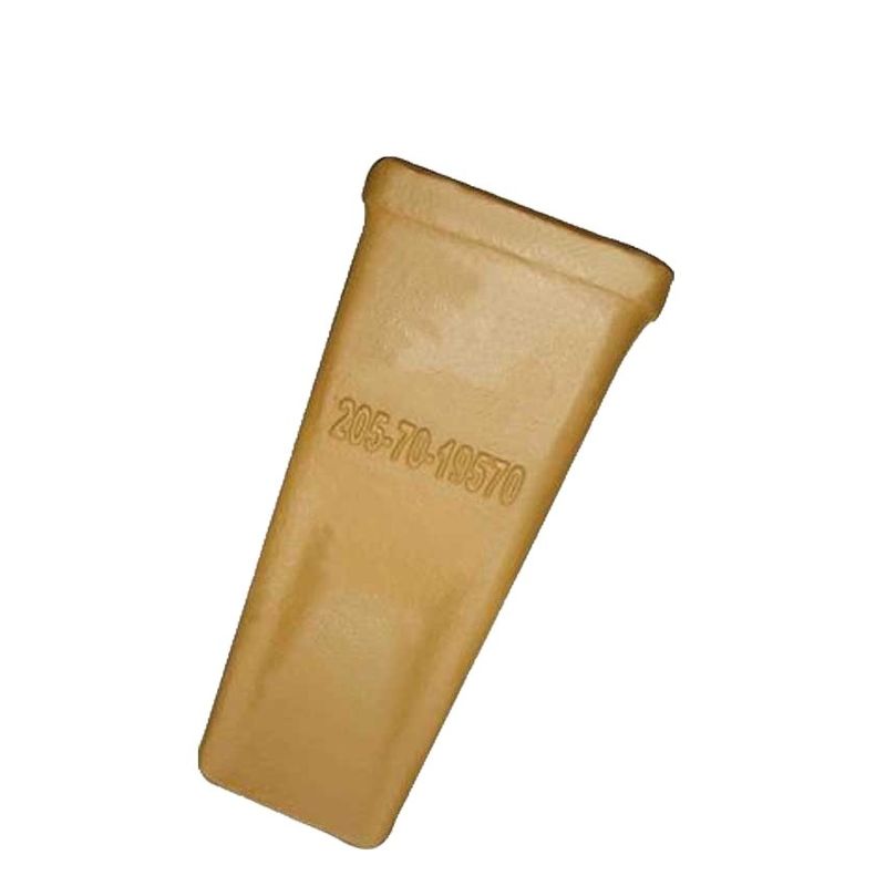 চীন তৈরি গরম বিক্রয় PC200-6 ক্রলার খননকারী খুচরা যন্ত্রাংশ বালতি দাঁত 205-70-19570