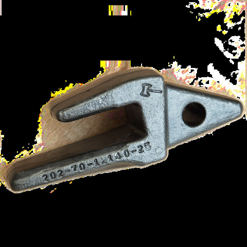 জালাই লোহা বোল্ট বালতি দাঁত PC60 রক দাঁত Excavator বালতি জন্য