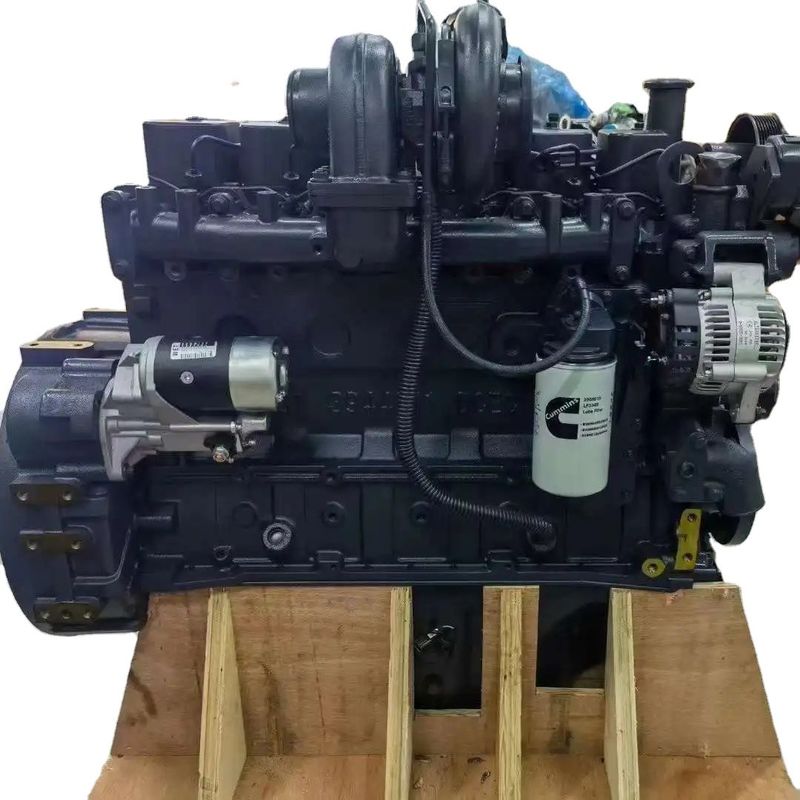 6BT5.9 সম্পূর্ণ খননকারী ইঞ্জিন 6BT5.9-6D102 ডিজেল ইঞ্জিন Assy For Cummins