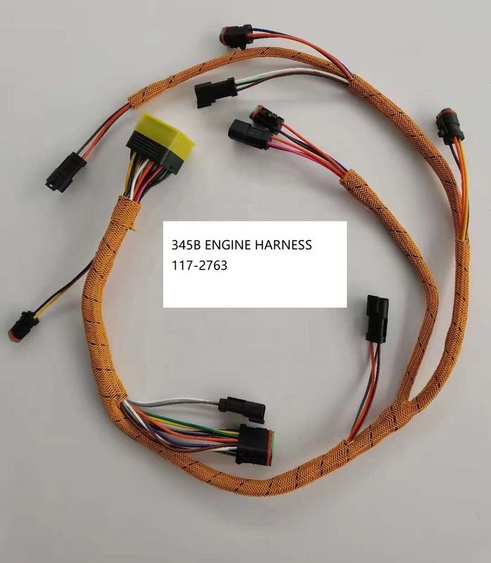 Excavator Line C6.4 C13 345d C4.4 345B 117-2763 145-0176 ইঞ্জিন ওয়্যারিং হার্নেস