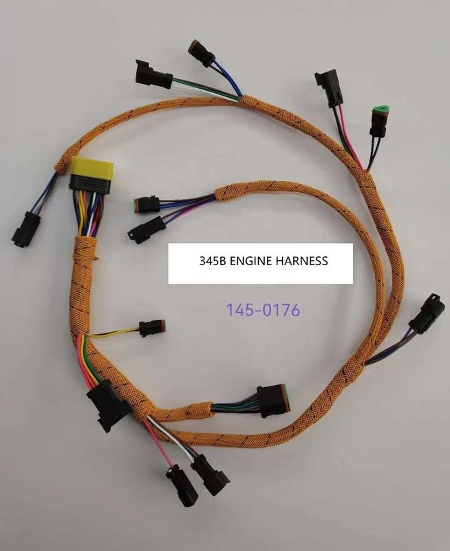 Excavator Line C6.4 C13 345d C4.4 345B 117-2763 145-0176 ইঞ্জিন ওয়্যারিং হার্নেস