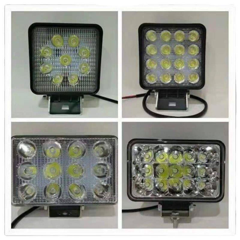 48 ওয়াট এলইডি এক্সক্যাভেটর লাইট 12V 24V এক্সক্যাভেটর গাড়ি ট্রাক ওয়ার্ক লাইট
