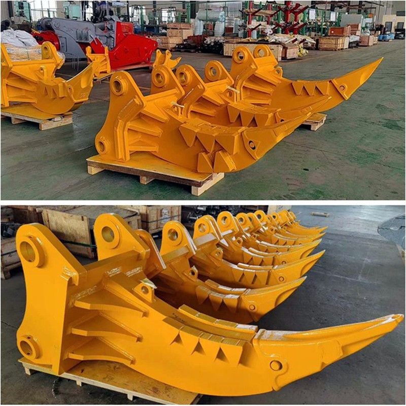 কারখানার খননকারক জমি পরিষ্কারের র্যাক 1 - 100 টন খননকারক স্টিক র্যাক Q345 / NM400