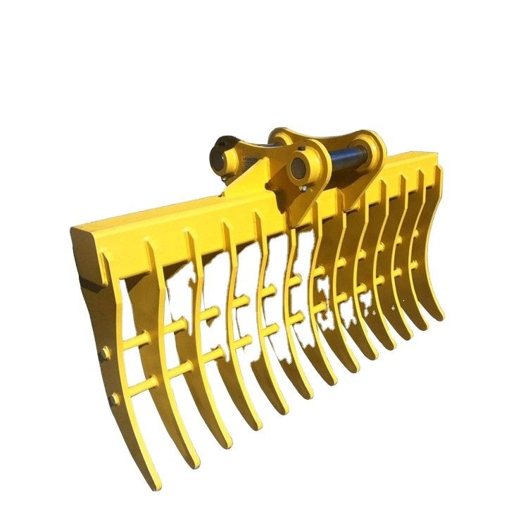 কাস্টমাইজযোগ্য Excavator Rake Bucket Tilting Rake Bucket for any model Excavator Attachment