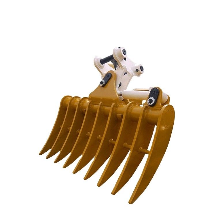 কাস্টমাইজযোগ্য Excavator Rake Bucket Tilting Rake Bucket for any model Excavator Attachment