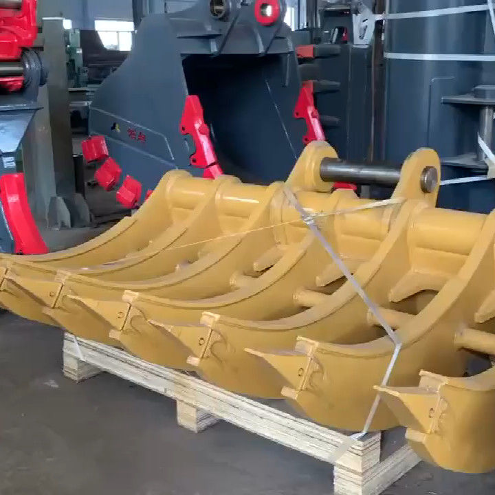 কাস্টমাইজযোগ্য Excavator Rake Bucket Tilting Rake Bucket for any model Excavator Attachment