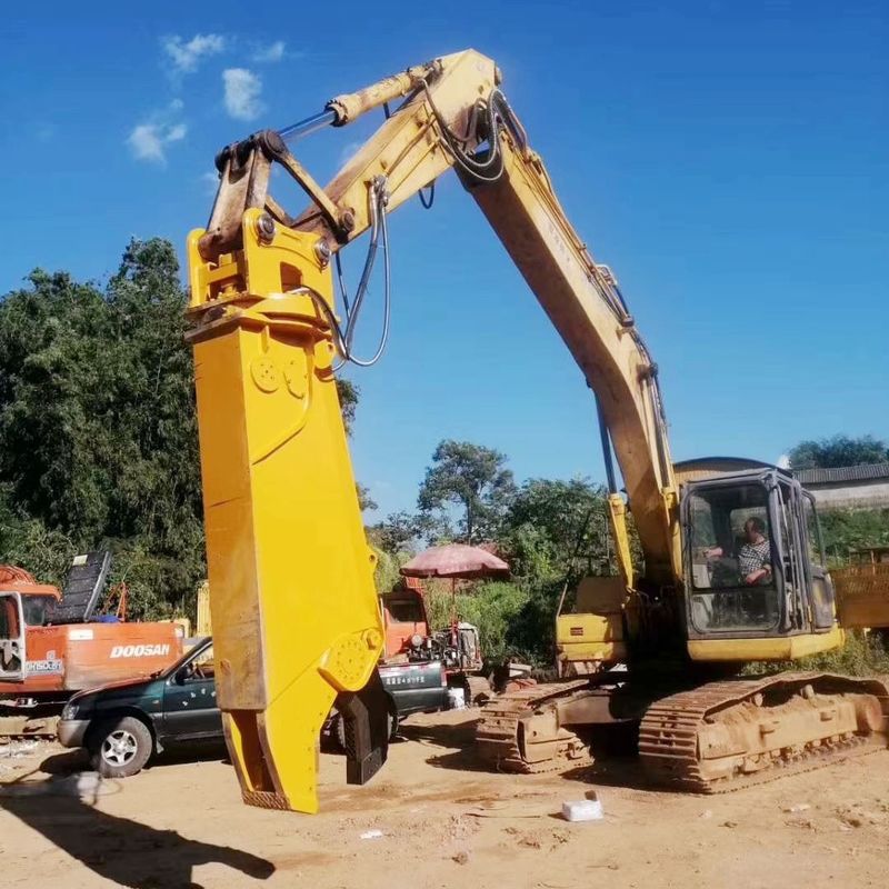 এক্সক্যাভেটর হাইড্রোলিক অ্যালিগেটর স্ক্র্যাপ কাঁচি ধ্বংস কাঁচি ইস্পাত কাঁচি এক্সক্যাভেটর জন্য ব্যবহৃত C324