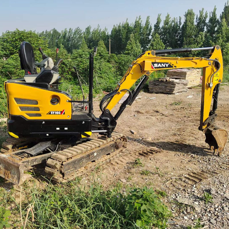 বনজ কাজ ব্যবহৃত মিনি এক্সক্যাভেটর SY16C SY18C SY26U SY35U SY50U মিনি ক্রলার এক্সক্যাভেটর