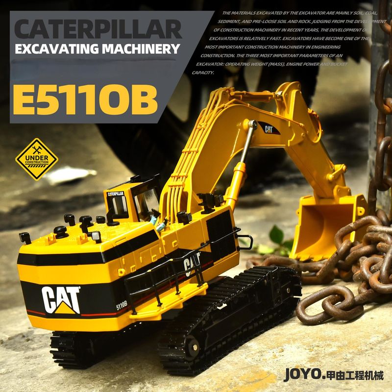 কার্টার CAT5110B বড় excavator সংগ্রহ মডেল ইঞ্জিনিয়ারিং যানবাহন একসঙ্গে ধাতু সিমুলেশন হ্যান্ডপিস অলঙ্কার