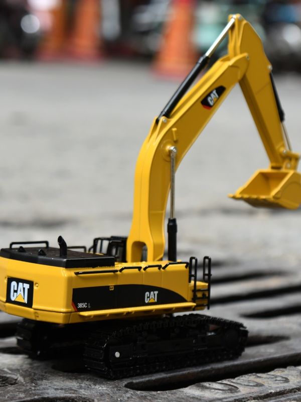 কার্টার CAT385C খননকারী মডেল খাদ ধাতু মাটি প্রকৌশল মূল সিমুলেশন হাত গাড়ী অলঙ্কার