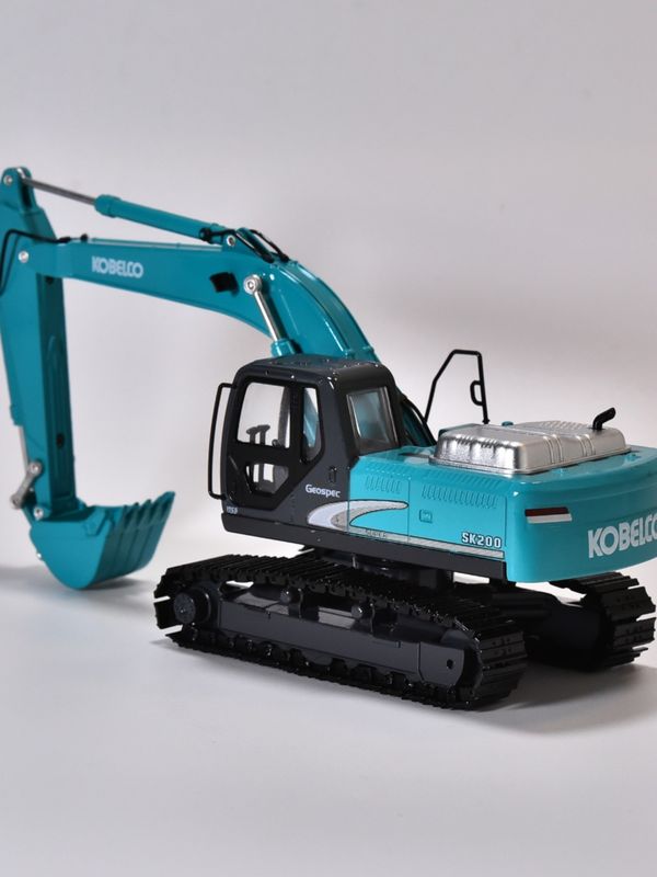 খননকারীর মডেল KOBELCO মূল সিমুলেশন ধাতু খাদ গাড়ী Shinko SK200 সজ্জা অ খেলনা