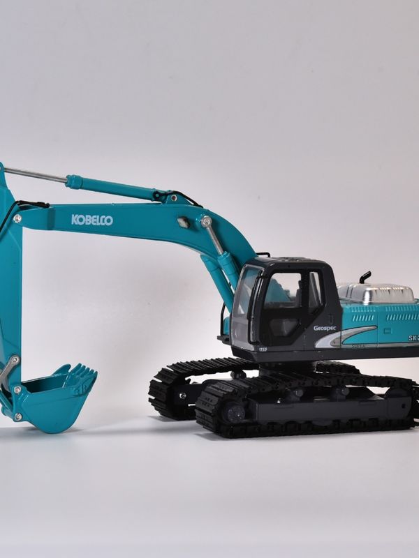 খননকারীর মডেল KOBELCO মূল সিমুলেশন ধাতু খাদ গাড়ী Shinko SK200 সজ্জা অ খেলনা