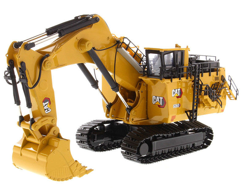 CAT6060FS 1 87 স্কেল ডাইকাস্ট মাইনিং এক্সক্যাভেটর মডেল DM85651 সিসিএম অ্যালোয় যথার্থ প্রতিরূপ