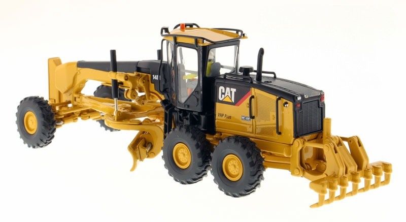Cat 14M মোটর গ্রেডার মডেল 1/50 Caterpillar স্বয়ংচালিত গ্রেডার রেপ্লিকা 85189
