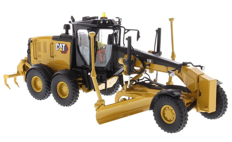 Caterpillar CAT 150 Grader 1/50 স্কেল ডাইকাস্ট অ্যালোয় মডেল সংগ্রাহক খেলনা 85667