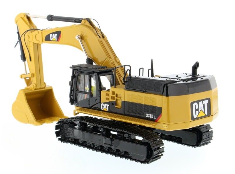 CAT 374D L Excavator Diecast Model 1/50 স্কেল অ্যালোয় নির্মাণ যানবাহন খেলনা 85274