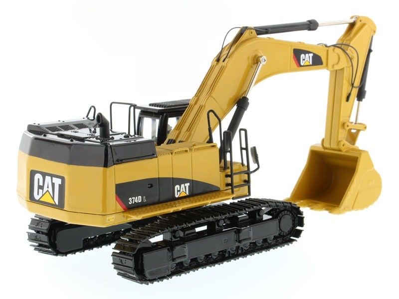 CAT 374D L Excavator Diecast Model 1/50 স্কেল অ্যালোয় নির্মাণ যানবাহন খেলনা 85274