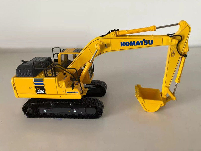 KOMATSU PC200-11MO 143 স্কেল ডাই-কাস্ট অ্যালোয় এক্সক্যাভেটর মডেল লিমিটেড কালেক্টর রেপ্লিকা