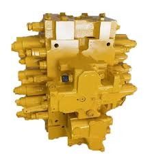 উচ্চ মানের Komatsu PC200-7 Excavator Yellow Finish Main Control Valve হাইড্রোলিক অংশ