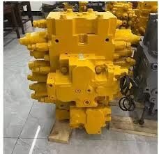 উচ্চ মানের Komatsu PC200-7 Excavator Yellow Finish Main Control Valve হাইড্রোলিক অংশ