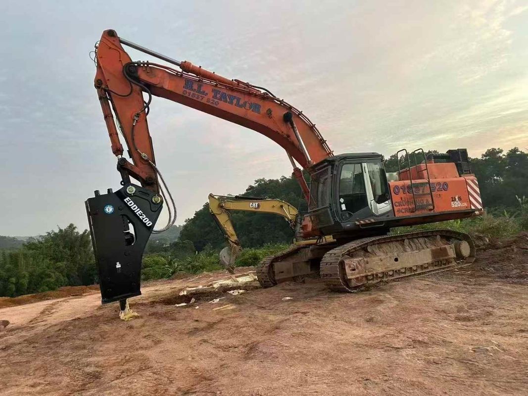 EDDIE 200 হাইড্রোলিক ব্রেকার হ্যামার 50 টন এক্সক্যাভেটর ভারী দায়িত্ব ভাঙ্গন রক ক্রাশার