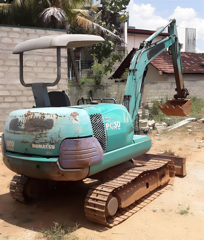ভাল রক্ষণাবেক্ষণ ব্যবহৃত Komatsu PC30-7 মিনি Excavator নির্মাণ এবং ল্যান্ডস্কেপিং জন্য আইএসও সার্টিফাইড