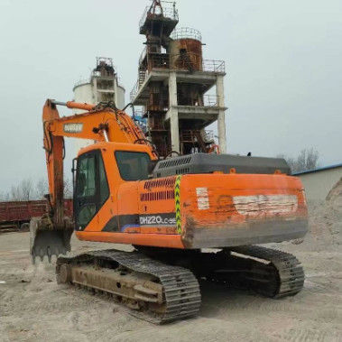 গুণমান ব্যবহৃত Doosan DH220-9E 22Ton Excavator Full Service ইতিহাস খনি নির্মাণ ভূমি সরান