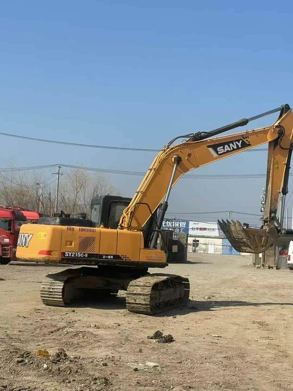 ব্যবহৃত ২০১৪ SANY SY205-9 V5 Excavator 20Ton ক্ষমতা পূর্ণ পরিষেবা খনির ভূমি সরানো