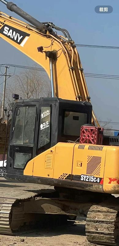 ব্যবহৃত ২০১৪ SANY SY205-9 V5 Excavator 20Ton ক্ষমতা পূর্ণ পরিষেবা খনির ভূমি সরানো