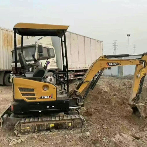 2021 SANY SY16C কমপ্যাক্ট মিনি এক্সক্যাভেটর 1.6 টন 3000 ঘন্টা সিই আইএসও ল্যান্ডস্কেপিং ইউটিলিটি