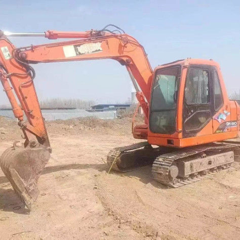 ব্যবহৃত Doosan DH80 মিনি এক্সক্যাভেটর 8 টন ধারণক্ষমতা সিই আইএসও ল্যান্ডস্কেপিং ইউটিলিটির জন্য