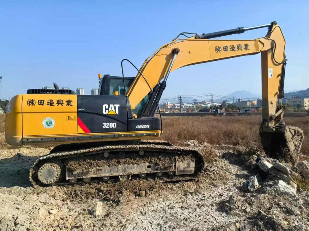 ব্যবহৃত Caterpillar 320D Excavator 20 টন ক্ষমতা পূর্ণ সেবা ইতিহাস সিই আইএসও সার্টিফাইড