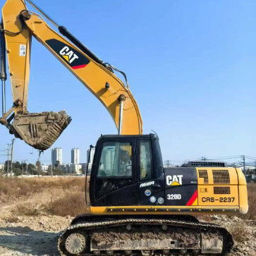 ব্যবহৃত Caterpillar 320D Excavator 20 টন ক্ষমতা পূর্ণ সেবা ইতিহাস সিই আইএসও সার্টিফাইড