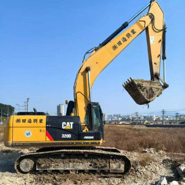 ব্যবহৃত Caterpillar 320D Excavator 20 টন ক্ষমতা পূর্ণ সেবা ইতিহাস সিই আইএসও সার্টিফাইড
