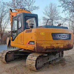 ব্যবহৃত Lovol FR150 15T Excavator সম্পূর্ণ সেবা ইতিহাস নির্মাণ খনির জন্য