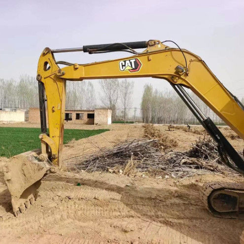ব্যবহৃত CAT 305.5E2 মিনি খননকারী 27.2kN আর্ম খনন শক্তি কম্প্যাক্ট শক্তিশালী জলবাহী ইউনিট