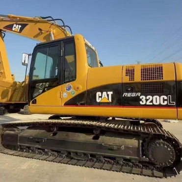 ব্যবহৃত CAT 320C L Excavator 5-5km/h ভ্রমণ গতি 6-4L ইঞ্জিন স্থানচ্যুতি কর্মক্ষমতা