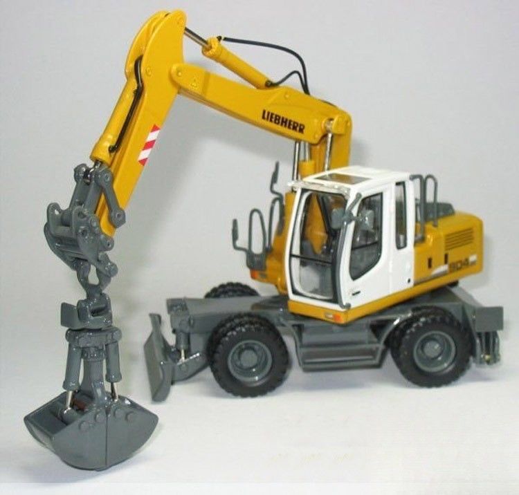 1/50 Liebherr A904C চাকার খননকারী মডেল ডাই কাস্ট মেটাল সংগ্রহযোগ্য 58004