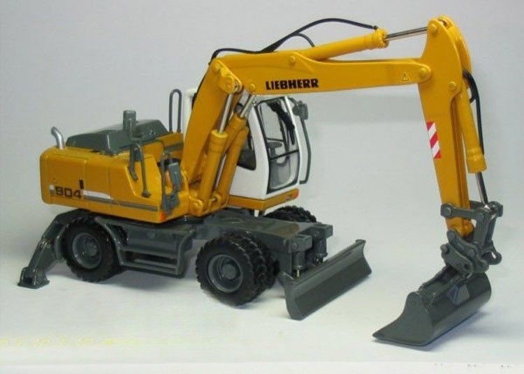 1/50 Liebherr A904C চাকার খননকারী মডেল ডাই কাস্ট মেটাল সংগ্রহযোগ্য 58004