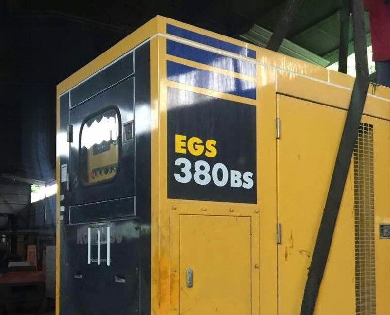 Komatsu EGS380BS 1/50 অ্যালোয় জেনারেটর ইঞ্জিন মডেল ডাই-কাস্ট নির্মাণ যন্ত্রপাতি সংগ্রহযোগ্য