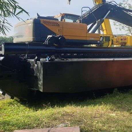 চীন OEM রাবার ট্র্যাক শ্যাসি রোবট অ্যামফিবিয়ান এক্সক্যাভারেটর পন্টন আন্ডারকারি বিক্রয়ের জন্য