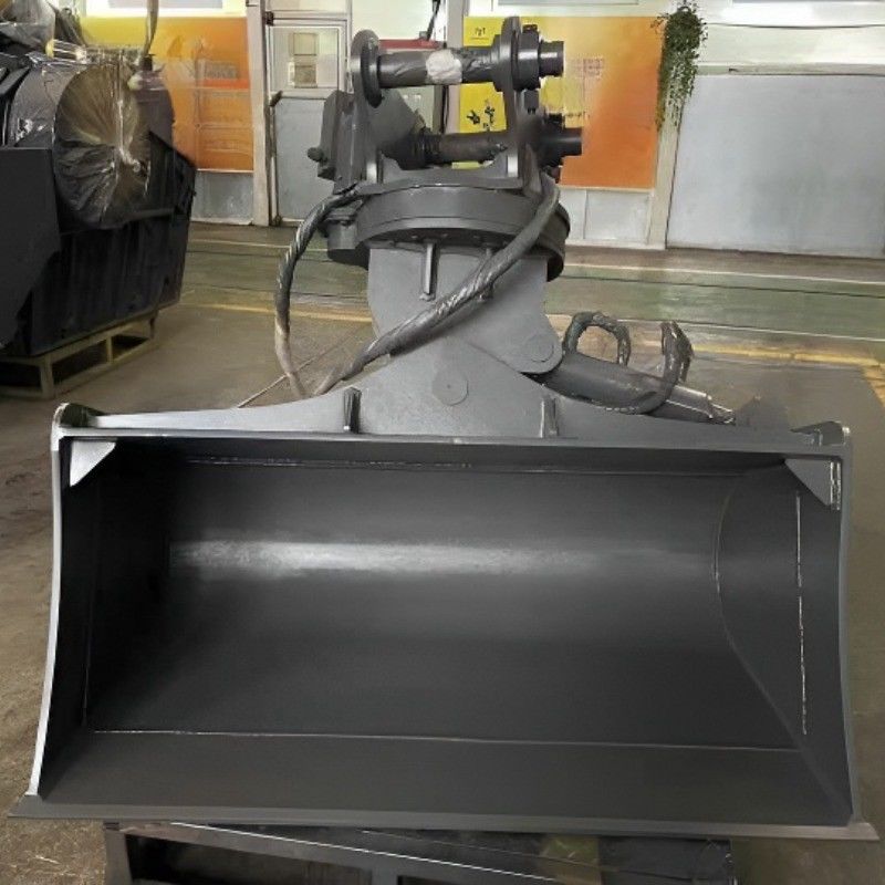 ১ থেকে ৩০ টন ভারী এক্সকাভেটরগুলির জন্য কাস্টম এক্সকাভেটর টিল্ট রোটেটিং বালতি অ্যাটাচমেন্ট