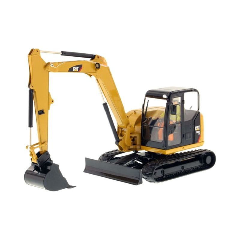 ডাইকাস্ট মাস্টার্স হাইড্রোলিক এক্সকাভেটর মডেল উইথ টুলস অ্যালয় কনস্ট্রাকশন ভেহিকেল ১/৩২ স্কেল ৮৫২৩৯সি