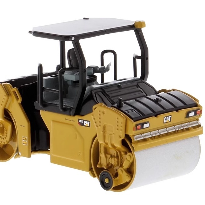 1:64 DM CB-13 ভিব্রেশন রোলার মডেল Caterpillar Construction Engineering Vehicle 85630