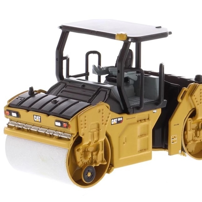 1:64 DM CB-13 ভিব্রেশন রোলার মডেল Caterpillar Construction Engineering Vehicle 85630