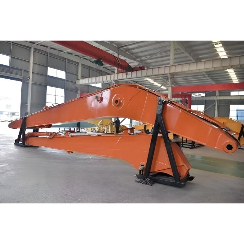 ভারী ডিউটি লং রিচ এক্সকাভেটর বুম আর্ম ক্যাট PC200 EX1200 8-45 টন এক্সকাভেটরগুলির জন্য